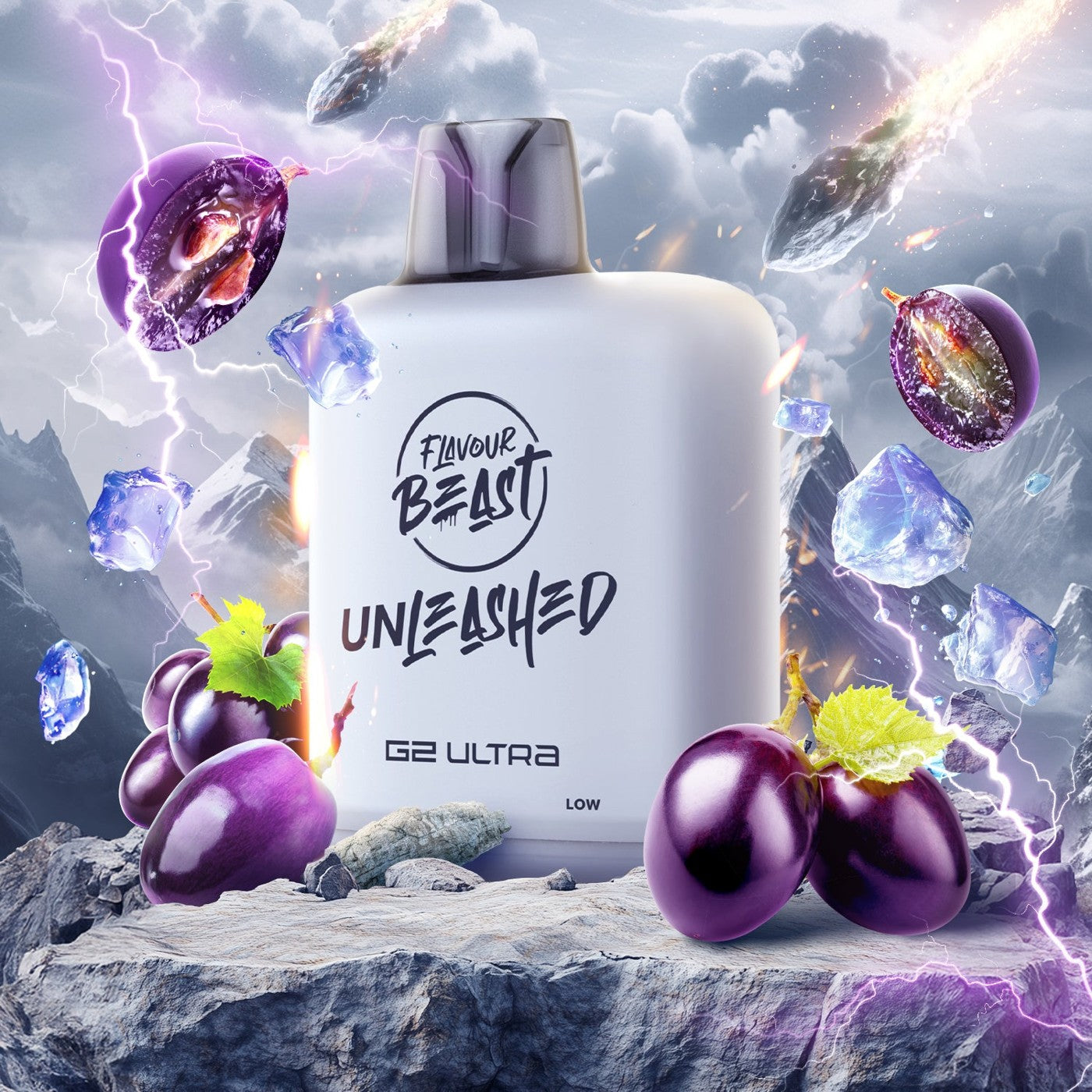 EPIC GRAPE LEVEL X UNLEASHED G2 ULTRA 50K POD pod