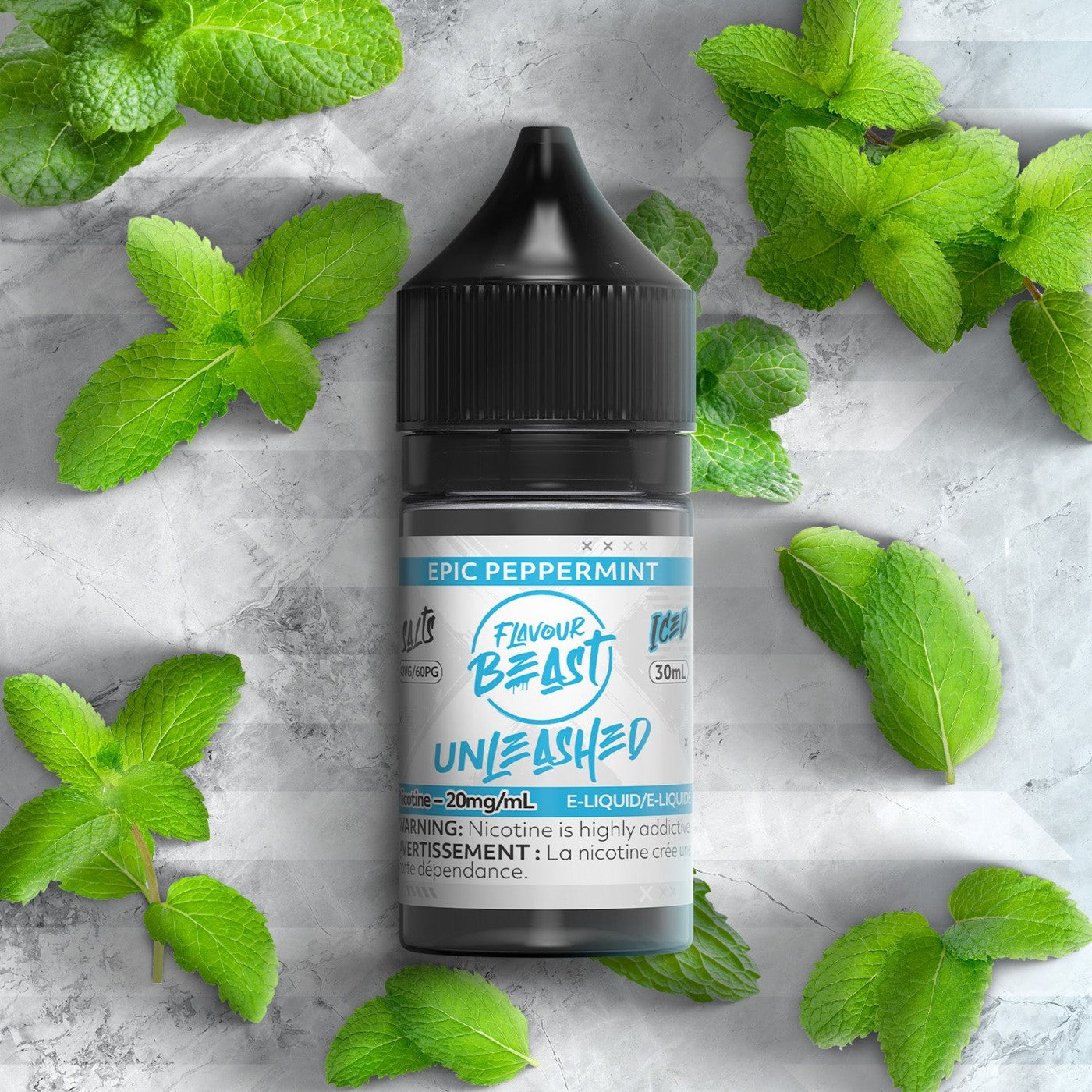 EPIC PEPPERMINT FLAVOUR BEAST 30mL salt nic e-liquid