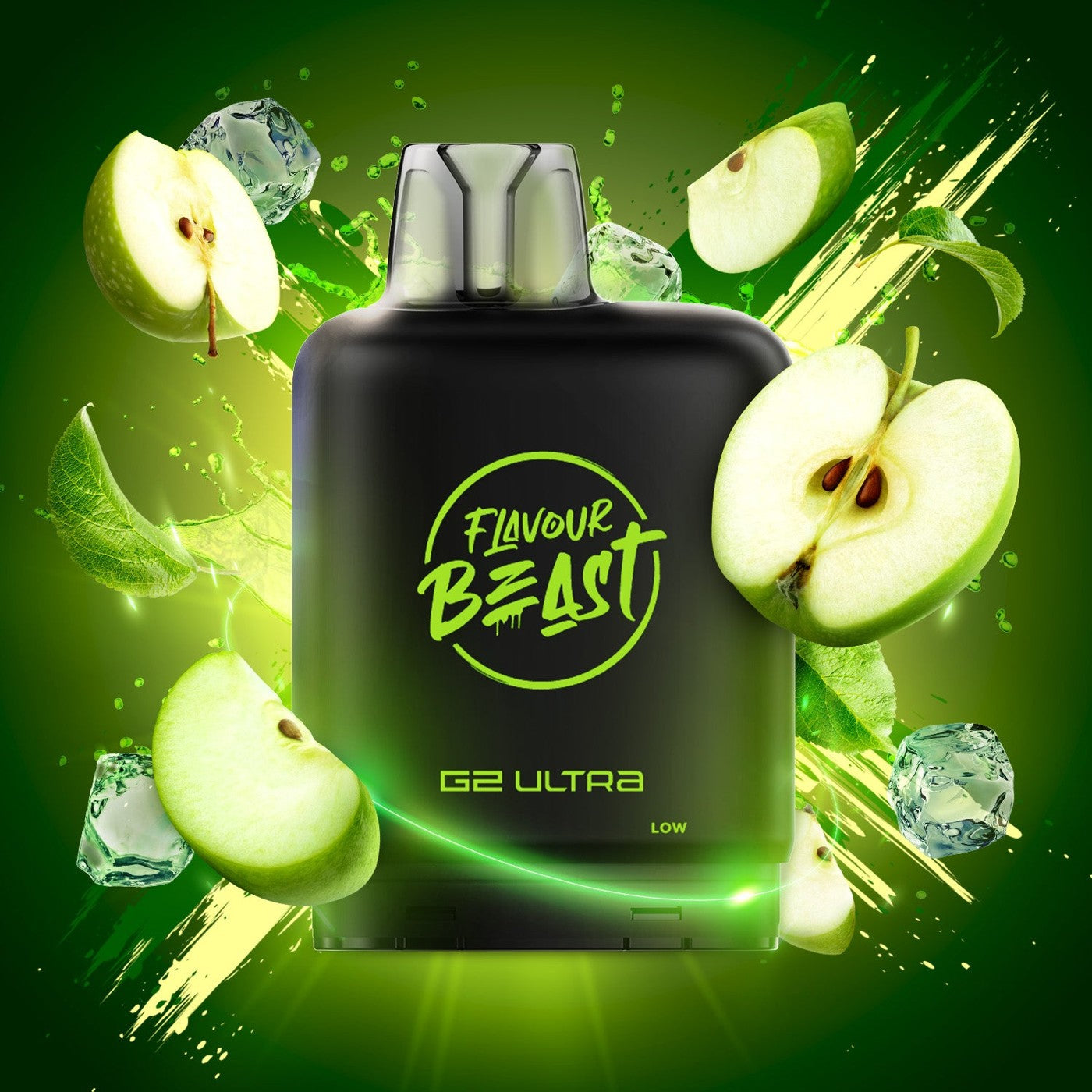 SUPER S. APPLE (ICED) LEVEL X G2 ULTRA 50K POD pod