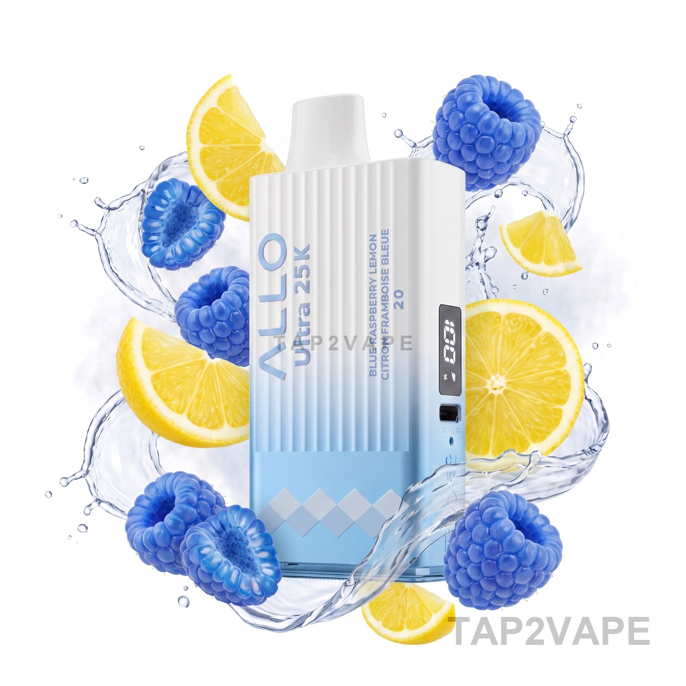 BLUE RASPBERRY LEMON ALLO ULTRA 25K