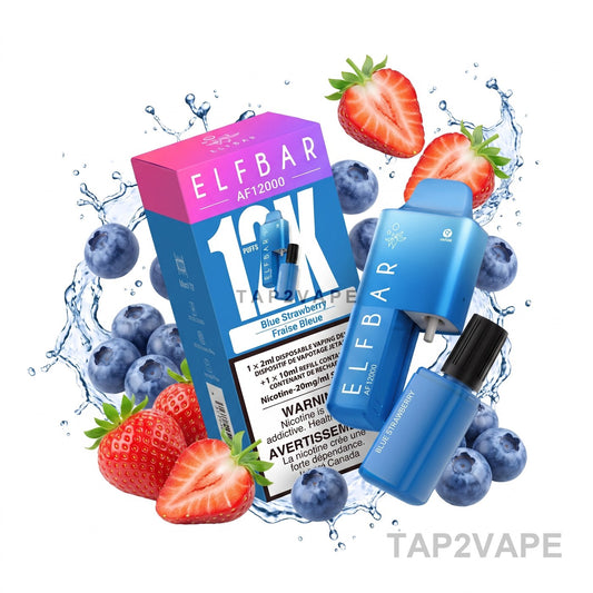 BLUE STRAWBERRY ELF BAR AF12000