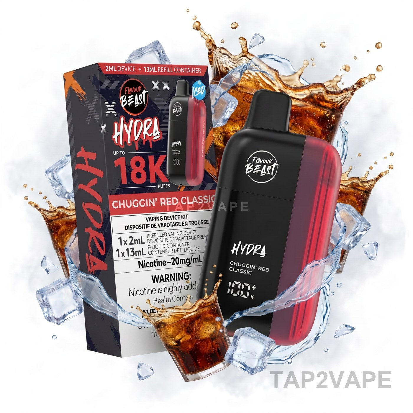 CHUGGIN' RED CLASSIC FLAVOUR BEAST HYDRA