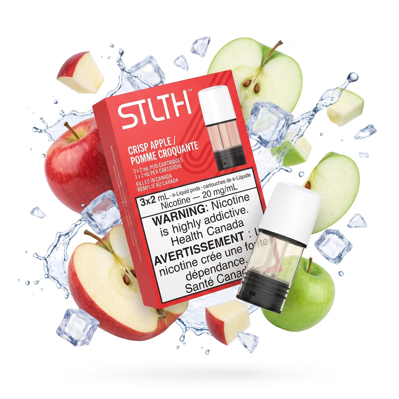 CRISP APPLE STLTH POD PACK