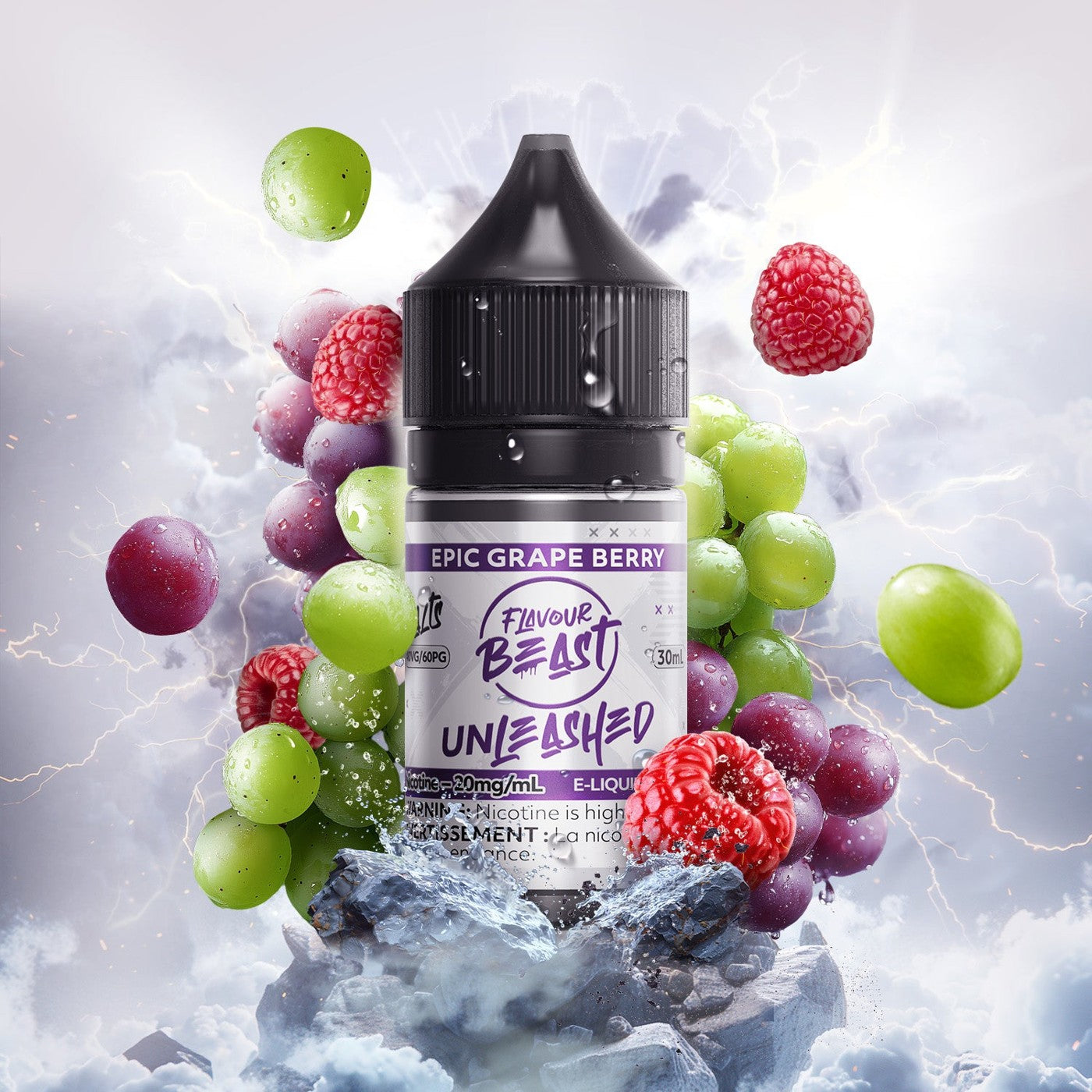 EPIC GRAPE BERRY FLAVOUR BEAST 30mL salt nic e-liquid