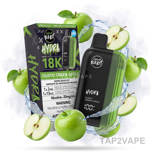 GUSTO GREEN APPLE FLAVOUR BEAST HYDRA
