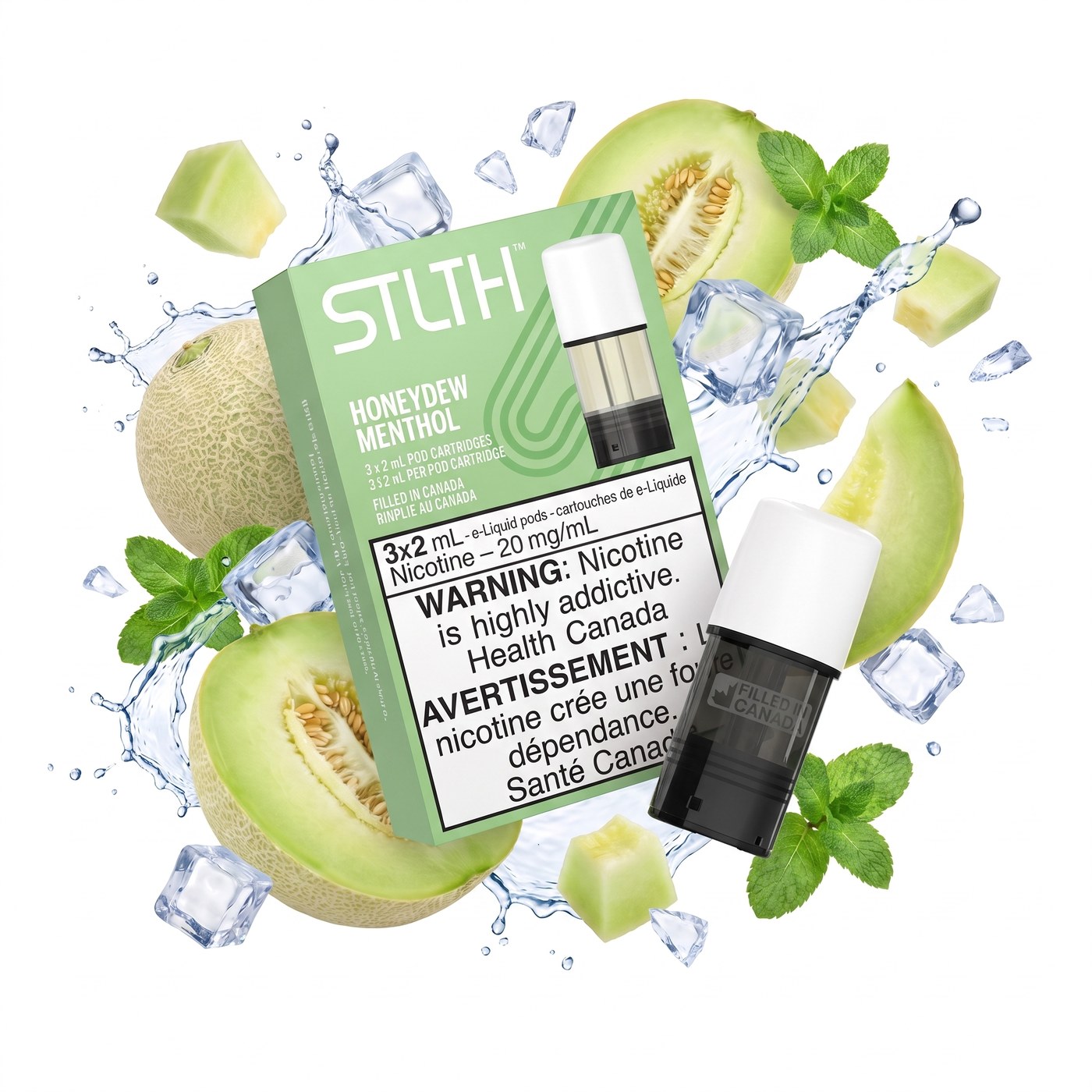 HONEYDEW MENTHOL STLTH POD PACK