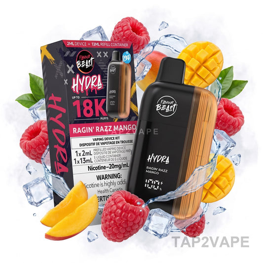 RAGIN' RAZZ MANGO FLAVOUR BEAST HYDRA