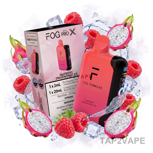 RASPBERRY DRAGON FRUIT ICE FOG PRO X