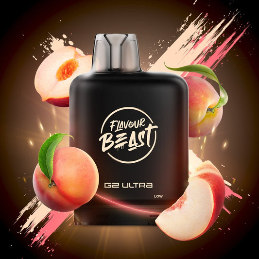 WICKED WHITE PEACH LEVEL X G2 ULTRA 50K POD pod